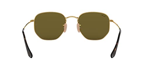 Ray-Ban Mens 0RB3548N Octagon Hexagonal SUNGLASSES (pack of 1)