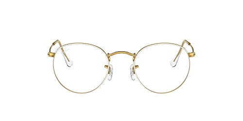 Ray-Ban Rx3447v Round Metal Prescription Eyeglass Frames