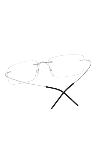 Titanium Glasses Frame,Rimless Frameless Optical Eyewear Eyeglasses for Men and Women F85640