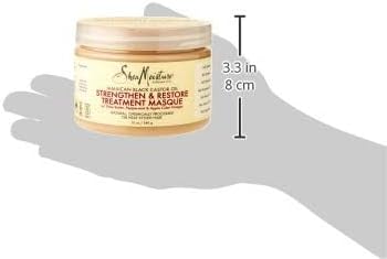 Shea Moisture Jamaican Black Castor Oil Strengthen & Restore Treatment Masque, 326g