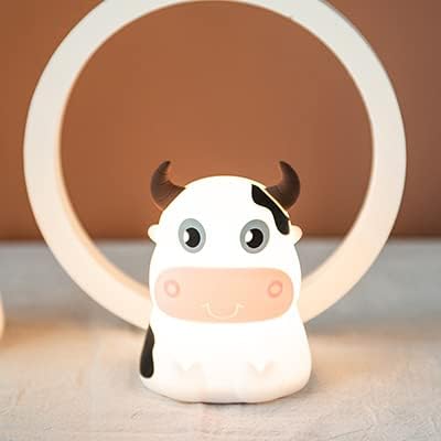 Dimanito Cute Kids Night Light Night Lamp Night Lights for Kids Bedroom Toddler Baby Portable Silicone Battery Led Nightlight Nursery (Cute Bunny)