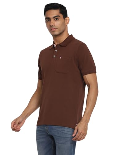 Deniklo Men's Polo Collar T-Shirt with Pocket & Logo DK 225