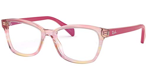 Ray-Ban Kids' Ry1591 Square Prescription Eyeglass Frames