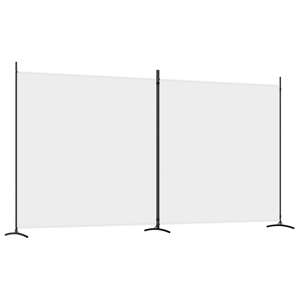 vidaXL 1-Panel Room Divider Folding Panel Screen Movable Partition Privacy Separator Wall Furniture Indoor Bedroom Office Black 175x180 cm