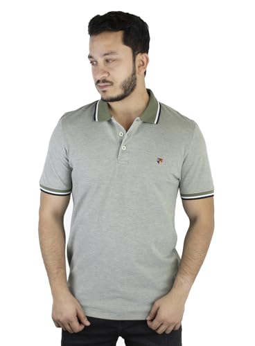 Men's Solid Pique Polo Shirt - Polo Shirt for Men