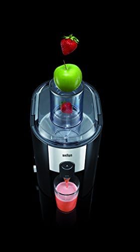 Braun Household Braun Spin Juicer, Black, J 500"Min 1 year manufacturer warranty"