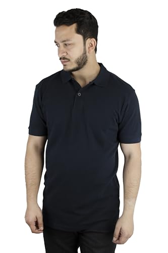 Men's Solid Pique Polo Shirt - Polo Shirt for Men