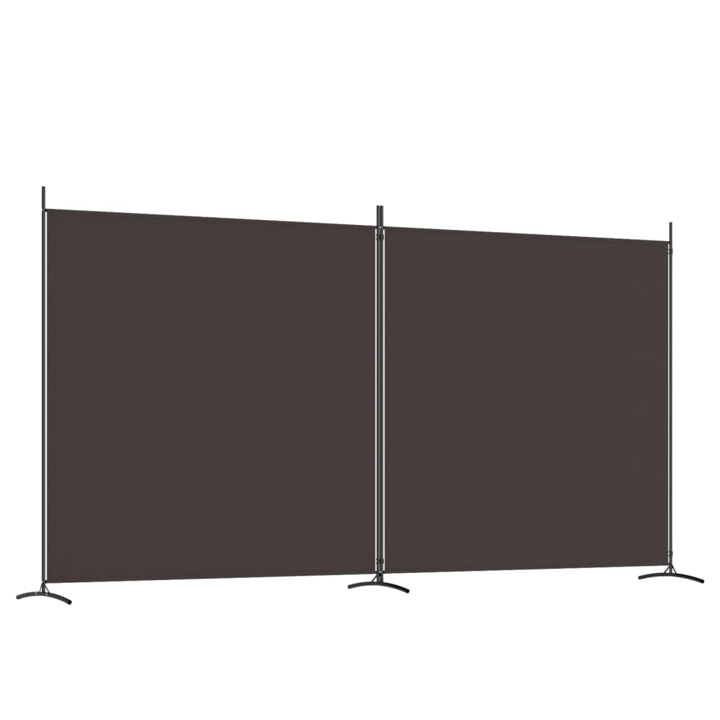 vidaXL 1-Panel Room Divider Folding Panel Screen Movable Partition Privacy Separator Wall Furniture Indoor Bedroom Office Black 175x180 cm