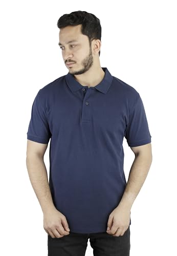 Men's Solid Pique Polo Shirt - Polo Shirt for Men