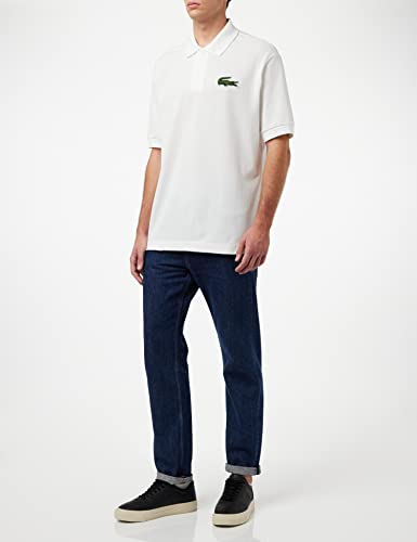 Lacoste Mens Loose Fit Cotton Piqué Polo Shirt