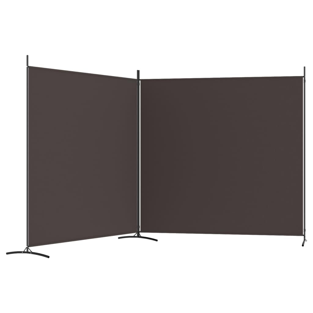 vidaXL 1-Panel Room Divider Folding Panel Screen Movable Partition Privacy Separator Wall Furniture Indoor Bedroom Office Black 175x180 cm