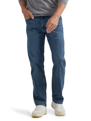 Wrangler mens Wrangler Authentics Men's Classic 5-Pocket Regular Fit Flex Jean Jeans