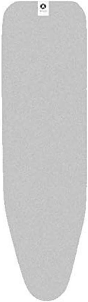 Brabantia 216800 Metallised Silver Ironing Board Cover With 2 Mm Foam, L 110 X W 30 Cm, Size A