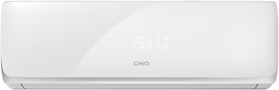 CHiQ CSC3-18K 1.5 Tons Split Air Conditioners (White),T3 Tropical,Fast Cooling,4-Way-Swing,Auto Restart,Energy Saving and Efficient,Sleep Mode,1 Year Warranty