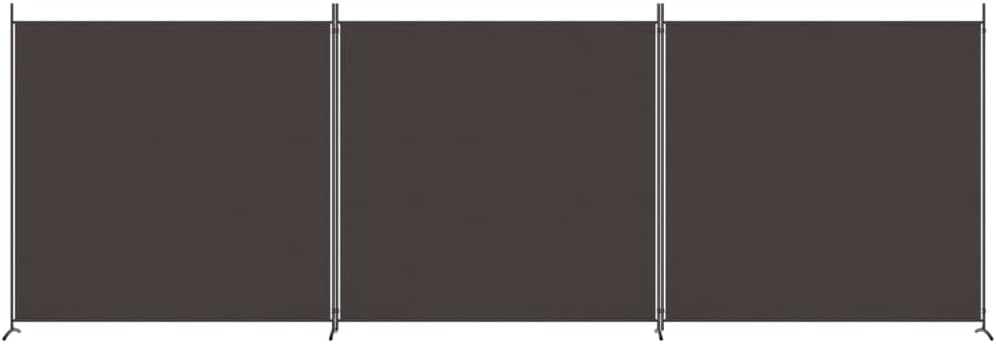 vidaXL 1-Panel Room Divider Folding Panel Screen Movable Partition Privacy Separator Wall Furniture Indoor Bedroom Office Black 175x180 cm