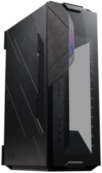 ASUS ROG Z11 Mini-ITX/DTX Gaming Case with Patented 11° Tilt Design, Compatible with ATX Power Supply,3-Slot Graphics, Front I/O USB 3.2 Gen 2 Type-C, 2x USB 3.2 Gen 1 Type-A and ARGB Control Button