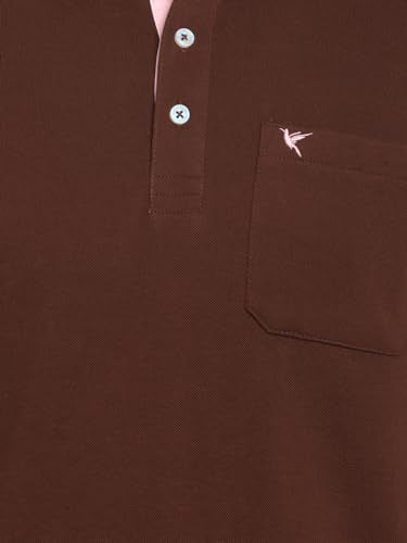 Deniklo Men's Polo Collar T-Shirt with Pocket & Logo DK 225