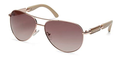 GUESS Women's Metal Sunglasses Pilot