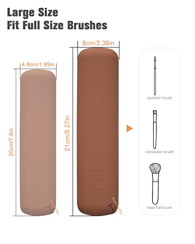 FERYES Travel Makeup Brush Holder