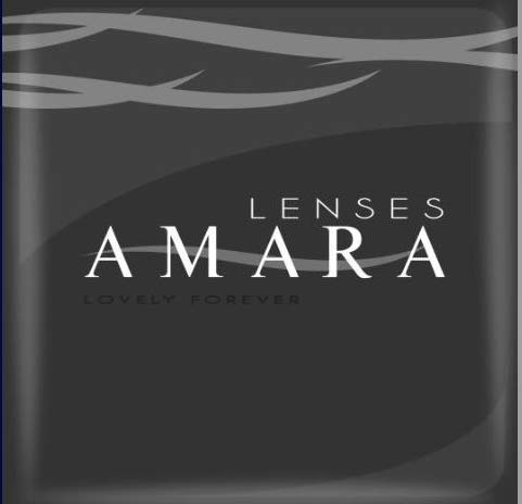 Amara Mocca Contact Lenses, Original Unisex Amara Cosmetic Contact Lenses, Monthly Disposable, Mocca Color