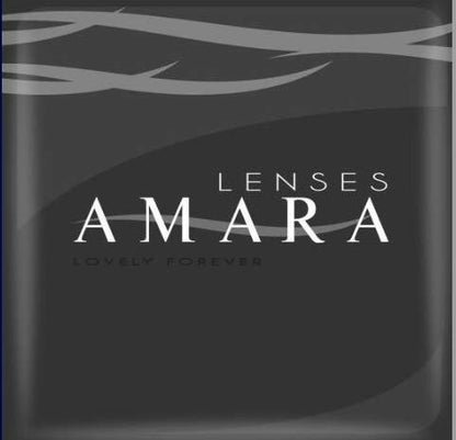 Amara Mocca Contact Lenses, Original Unisex Amara Cosmetic Contact Lenses, Monthly Disposable, Mocca Color