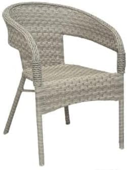 ALWASIT Modern Rattan Garden Chair Set Outdoor 1+4 Set