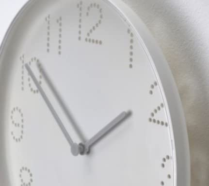 Ikea TROMMA Wall clock, white25 cm