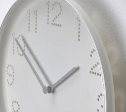 Ikea TROMMA Wall clock, white25 cm