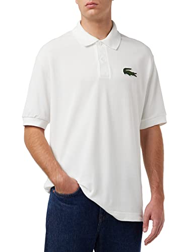 Lacoste Mens Loose Fit Cotton Piqué Polo Shirt