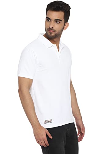 Deniklo Men's Solid Regular fit Polo Shirt