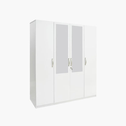 Home Box Kulltorp Plus 4-Door Wardrobe with Mirror-165488062