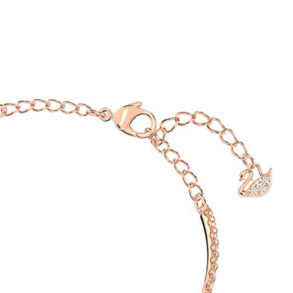 Swarovski Infinity Collection SWAROVSKI Women's Infinity Jewelry Collections, Rhodium Finish, Rose Gold Tone Finish, Clear Crystals