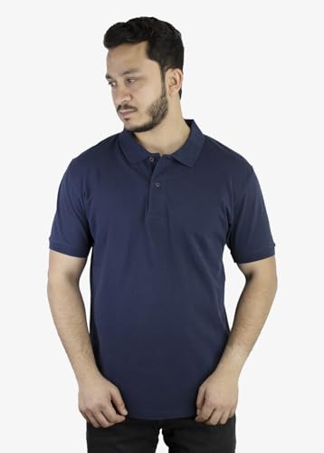 Men's Solid Pique Polo Shirt - Polo Shirt for Men