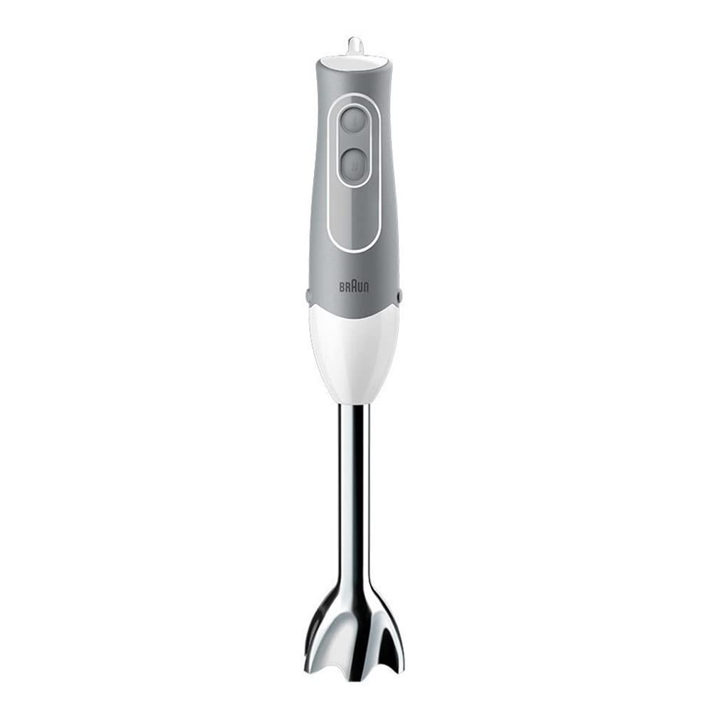 Braun Hand Blender MultiQuick 5 Vario, 1000 Watts, 1.5L Food Processor, 350 ml Chopper, Whisk, Beaker, Splash Control, PowerBell Plus technology, 21 speed wheel - MQ 5285