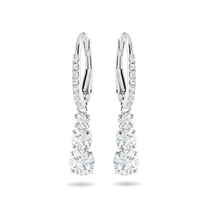 Swarovski Attract Trilogy Crystal Necklace and Earrings Jewelry Collection