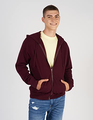 American Eagle Men's Fleece Zip-Up Hoodie