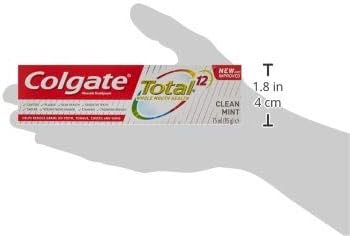 Colgate Total Clean Mint Toothpaste 12 Hour Protection - 3 X 75 ml