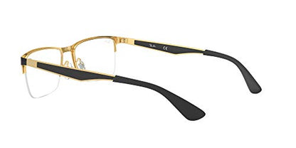 Ray-Ban RX6335 Rectangular Prescription Eyeglass Frames