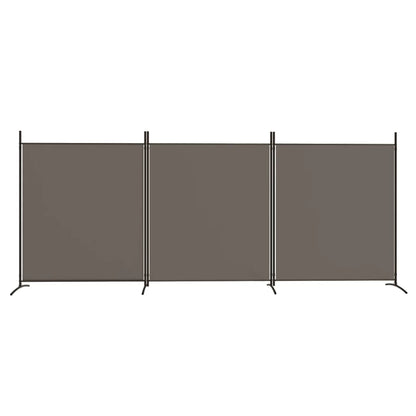 vidaXL 1-Panel Room Divider Folding Panel Screen Movable Partition Privacy Separator Wall Furniture Indoor Bedroom Office Black 175x180 cm