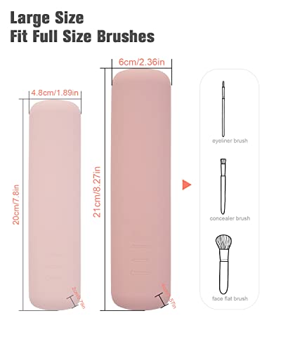 FERYES Travel Makeup Brush Holder