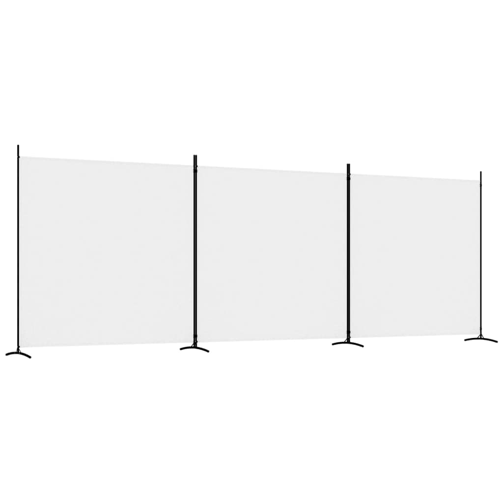 vidaXL 1-Panel Room Divider Folding Panel Screen Movable Partition Privacy Separator Wall Furniture Indoor Bedroom Office Black 175x180 cm