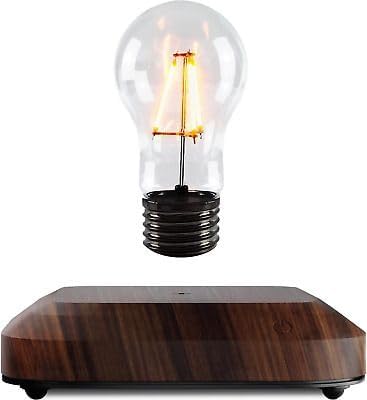 Floating Magnetic Levitating LIGHT BULB,Rotate in air,for Birthday, Anniversary, Office, Home Decor.Gift for your love one.