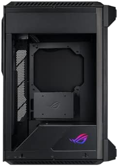 ASUS ROG Z11 Mini-ITX/DTX Gaming Case with Patented 11° Tilt Design, Compatible with ATX Power Supply,3-Slot Graphics, Front I/O USB 3.2 Gen 2 Type-C, 2x USB 3.2 Gen 1 Type-A and ARGB Control Button