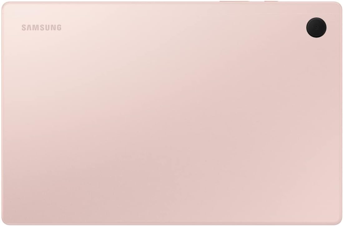 SAMSUNG Galaxy Tab A8 10.5” 64GB Android Tablet, LCD Screen, Kids Content, Smart Switch, Expandable Memory, Long Lasting Battery, Fast Charging, US Version, 2022, Pink Gold