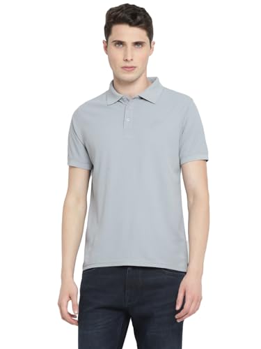 Deniklo Men's Solid Regular fit Polo Shirt