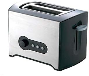 Geepas 900W 2 Slice Toaster - Stainless Steel Bread Toaster with High Lift Function - GBT6152 Reheat| Defrost Function |Lift & Lock Function, Wide 2 Slots