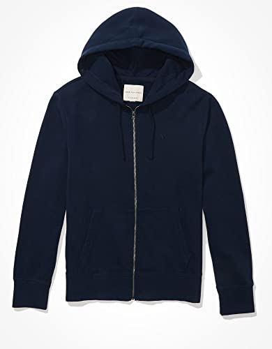 American Eagle Men's Fleece Zip-Up Hoodie