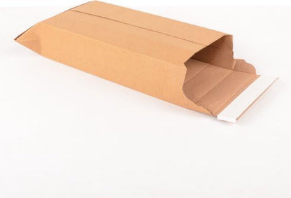 [10 pack] Cardboard Kraft Shipping Boxes, Mailer Box (18x26x5 cm)