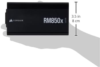 Corsair RM1200x SHIFT Fully Modular ATX Power Supply - Modular Side Interface - ATX 3.0 & PCIe 5.0 Compliant - Zero RPM Fan Mode - 105°C-Rated Capacitors - 80 PLUS Gold Efficiency - Black - CaveHubs