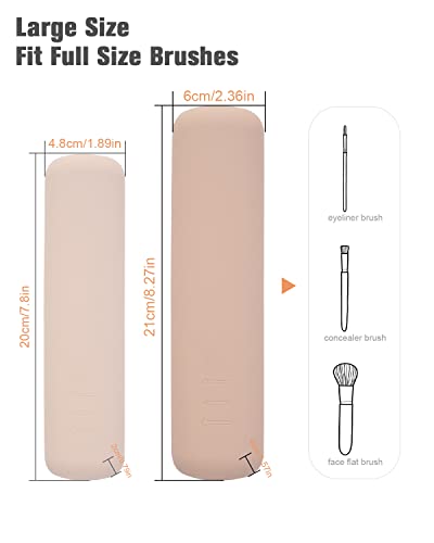 FERYES Travel Makeup Brush Holder